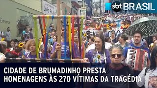 Cidade de Brumadinho presta homenagens às 270 vítimas da tragédia | SBT Brasil (25/01/23)