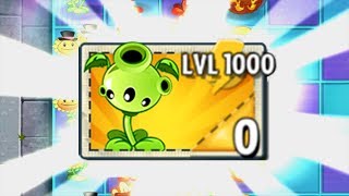 New Pea Plant LEVEL 1000 Power-Up! in Plants vs Zombies 2 (2K Video)