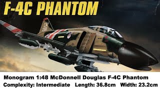 Monogram 1:48 McDonnell Douglas F-4C Phantom Kit Review