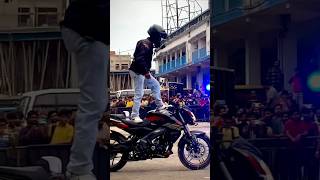 Honey Singh is back 💪.  #showtime #bajaj #pulsarmania #islampur #stuntrider #bike