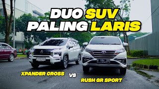 Xpander Cross VS Rush GR Sport, Mana yang lebih baik ? #teguhku #xpandercross2023 #rushgrsport