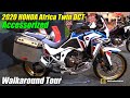 2020 Honda Africa Twin DCT Accessorized - Walkaround - 2020 Montreal Motorcycle Show