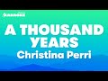 Christina Perri - A Thousand Years (Karaoke Version)