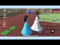 how to play as frozen elsa character in sakura school simulator ✨❄️tutorial sakuraschoolsimulator