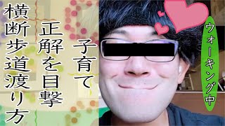 【お手本のような家族に遭遇した話】横断歩道は本来こう渡るべきと教わった、、、が大人になると何故か無くなる常識たち