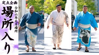 関取の場所入り　Wrestlers making entry!　＜令和６年九月場所＞SUMO