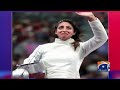 paris olympics 2024 egyptian fencer nada hafez big announcement geo news