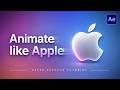 Viral Apple Style Text Animation in After Effects | After Effects Tutorial