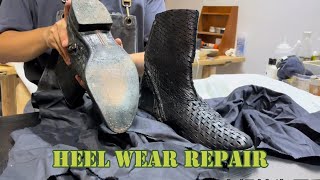 Refreshing and maintaining shoes l tips on heel repair and daily care