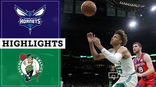 Celtics vs. Hornets Highlights | Dec. 22, 2019 | NBC Sports Boston
