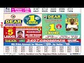 nagaland lottery sambad live 8pm 15.01.2025 lottery live