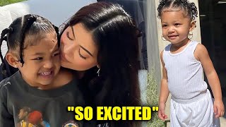 Kylie Jenner's Daughter Stormi Webster's  So Excited  About Baby #2
