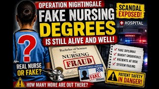 Operation Nightingale: Fake Nursing Degrees Still a Problem in the US
