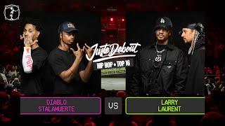 Juste Debout Finals 2025 - Hip hop Top 16 - Les Twins vs Diablo & Stalamuerte