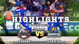 Karachi Kings vs Lahore Qalandars | Karachi Kings Batting Highlights | HBL PSL|M1F1