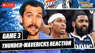 Thunder-Mavericks Reaction: Kyrie Irving's CLUTCH performance beats SGA & Thunder | Hoops Tonight