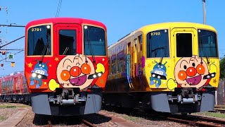 【報道公開】新しいアンパンマン列車お披露目 特急「南風」にデビュー