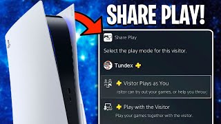 How to Share Play on PS5 (EASY)