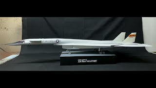 XB-70A-1 Valkyrie 1:72 Scale Model Kit By AMT Finished