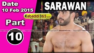 Sarawan (Faridkot) Kabaddi Tournament 10 Feb 2015 Part 10 by Kabaddi365.com