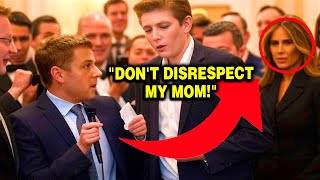 Barron Trump Destroys Liberal Journalist Who Tried to Ambush His Mother Melania