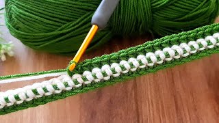 Super easy Crochet Pattern for beginners!  ️👍 Crochet Sewing for Baby Blanket, Bag and Scarf