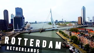 Rotterdam by drone, Noordereiland | NETHERLANDS 🇳🇱