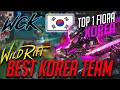 WILD RIFT TOP 1 FIORA KOREA IS A GOD! BEST KOREA TEAM GOING TO HORIZON CUP