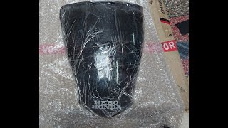 Karizma front visor unboxing | Windscreen price