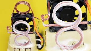 NEW DIY Fast Cooling Freezing AC: Portable Conditioner  Tutorial - 26 ℃