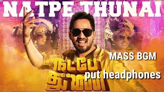Natpe thunai mass bgm | hiphop tamizha | ghouse creation