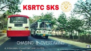 Chasing KSRTC SKS Bus