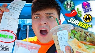Letting FAST FOOD Employees DECIDE what i EAT for 24 HOURS (FOOD CHALLENGE)
