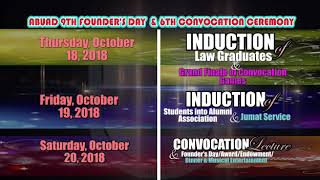 ABUAD 6th Convocation Ceremonies and 9th Founder's Day Celebrations Jingle