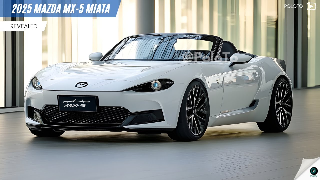 New 2025 Mazda Mx 5 Miata Revealed Best Two Door Roadster Sports Car