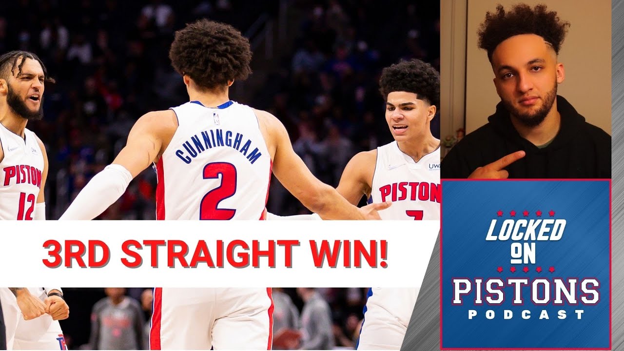 Cade Cunningham Leads Detroit Pistons To Third Straight Win, Killian ...