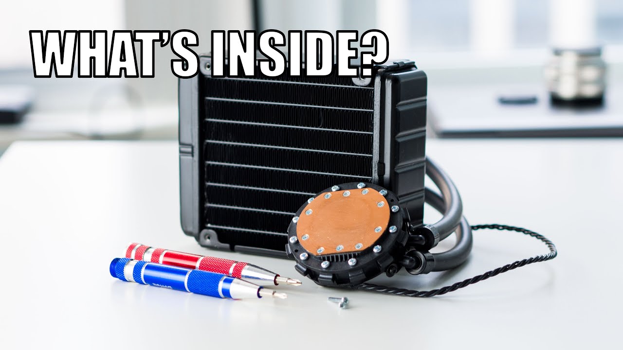 What S Inside A Cpu Liquid Cooler Closed Loop Teardown Youtube