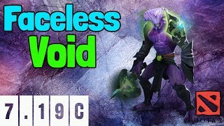 Dota 2 / FACELESS VOID / TURBO KATKA / ПАТЧ 7.19С