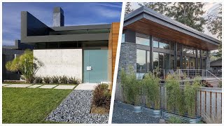 75 Modern Gray Exterior Home Design Ideas You'll Love ⭐️