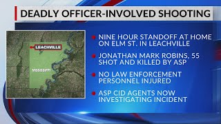 AR man dead after standoff leads to officer-involved shooting