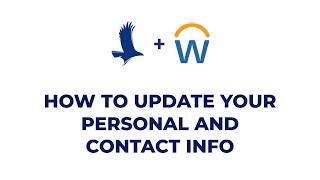 How to Update Your Personal and Contact Info