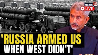 Jaishankar Speech Live | Jaishankar: West Didn't Supply Weapons For decades | Russia Ukraine War