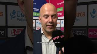 Arne Slot tipt Ajax 👀 #SHORTS