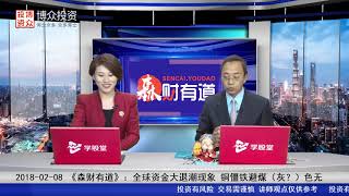 2018 02 08 森财有道 蔡森：全球资金大退潮现象 铜僵铁避煤（灰？）色无