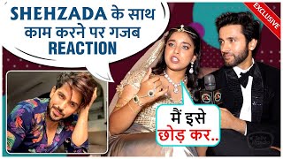 Sumbul Touqeer's Epic Reaction On Working With Shehzada Dhami Says Mai Iske Saath Kaam..