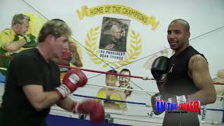 Boxing Lesson by ANDRE WARD with Demonstration in the RING !  * * * * *