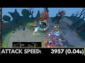 Dota 2 New Record Fastest Attack Speed