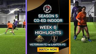 Indoor Soccer Spring 2026 Season 5 - Week 5 Victorian FC v Lawton FC - Match Highlights