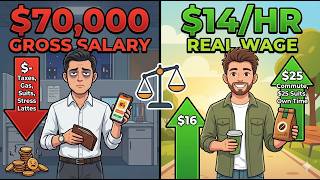 The $70,000 Salary Scam: Why You’re Actually Working for $12/hr