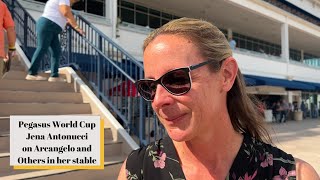 Pegasus World Cup 2024: Trainer Jena Antonucci on Music City Star in Pegasus Weekend Stake Race